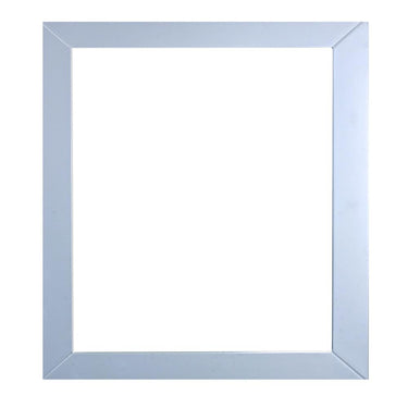 Eviva New York Bathroom Vanity Mirror Full Frame 30X30 Wall Mount Wall Mirror Eviva Grey